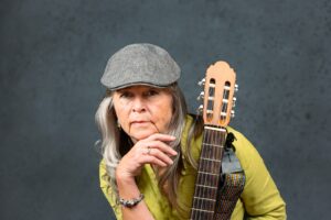 music teacher with guitar