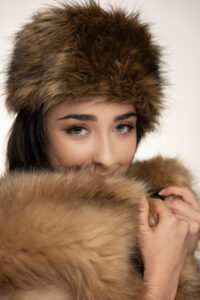 Themed beauty portrait session in Blouberg with styling and make-up artist