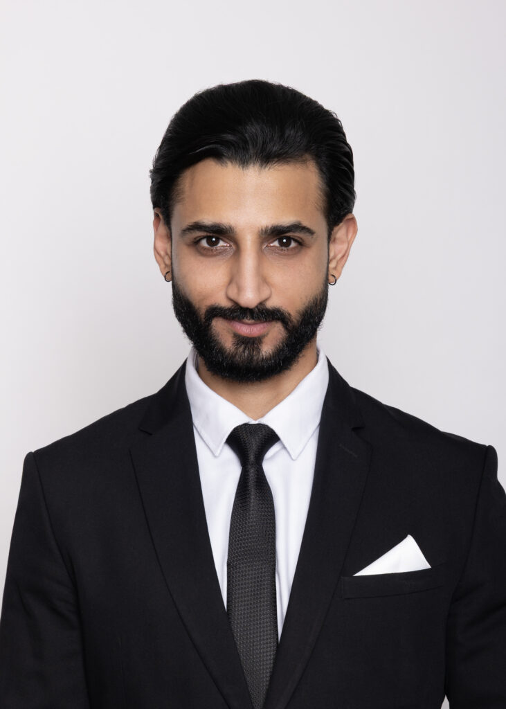 studio headshot of a doctor taken by Emil Bosch Photography