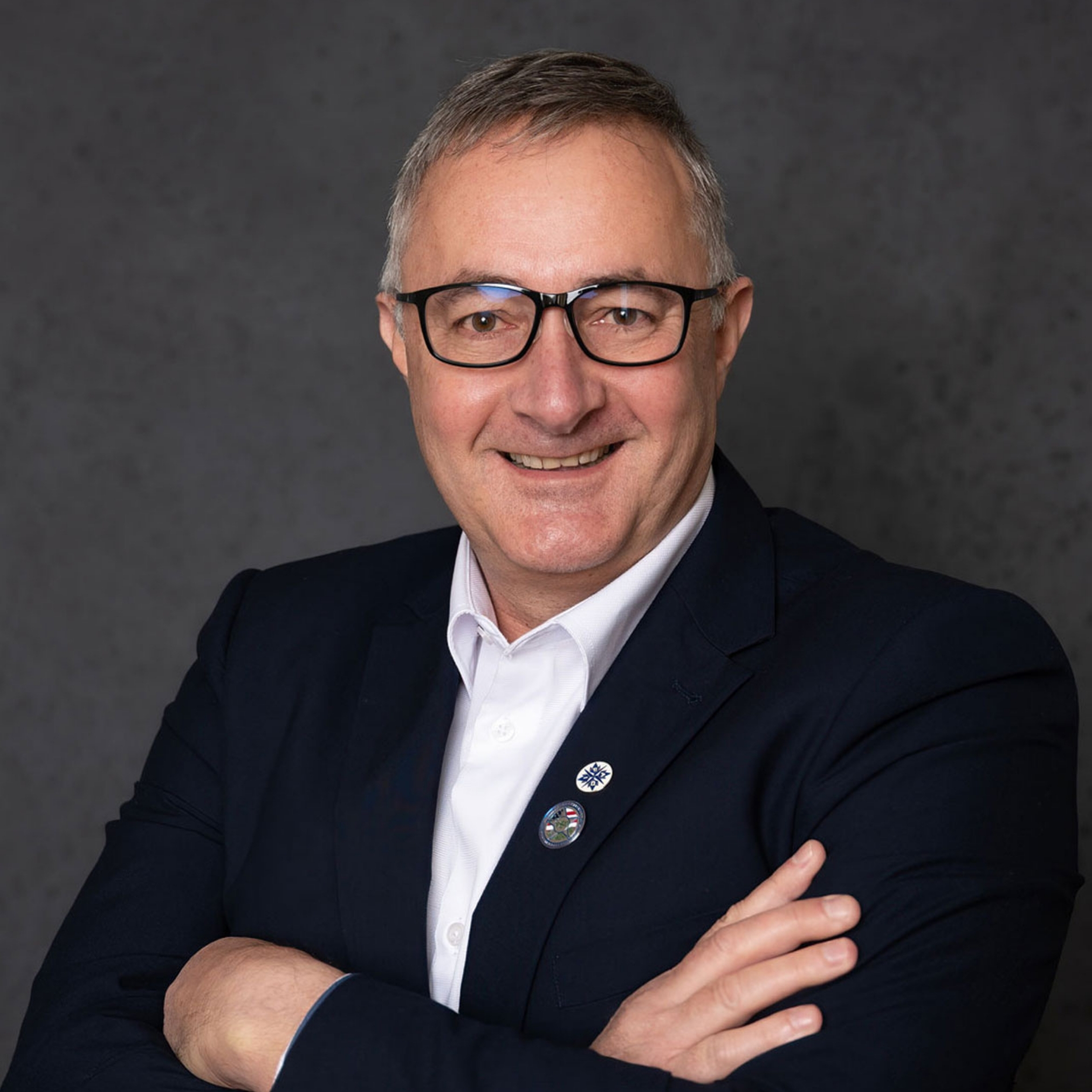 Cape Town business executive photographed for a corporate headshot.