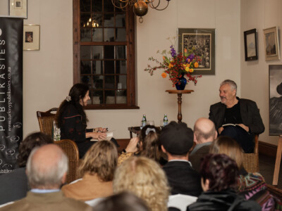 Interview of author at Cape Town conference venue